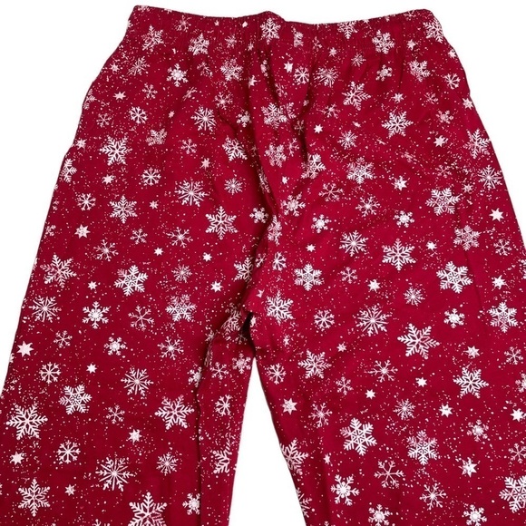 Macy’s Family PJs Pajamas Men's Merry Snowflake Mix It Family Set Medium New - Picture 11 of 12